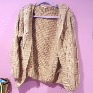 Tayon cardigan knitted Woman's large.